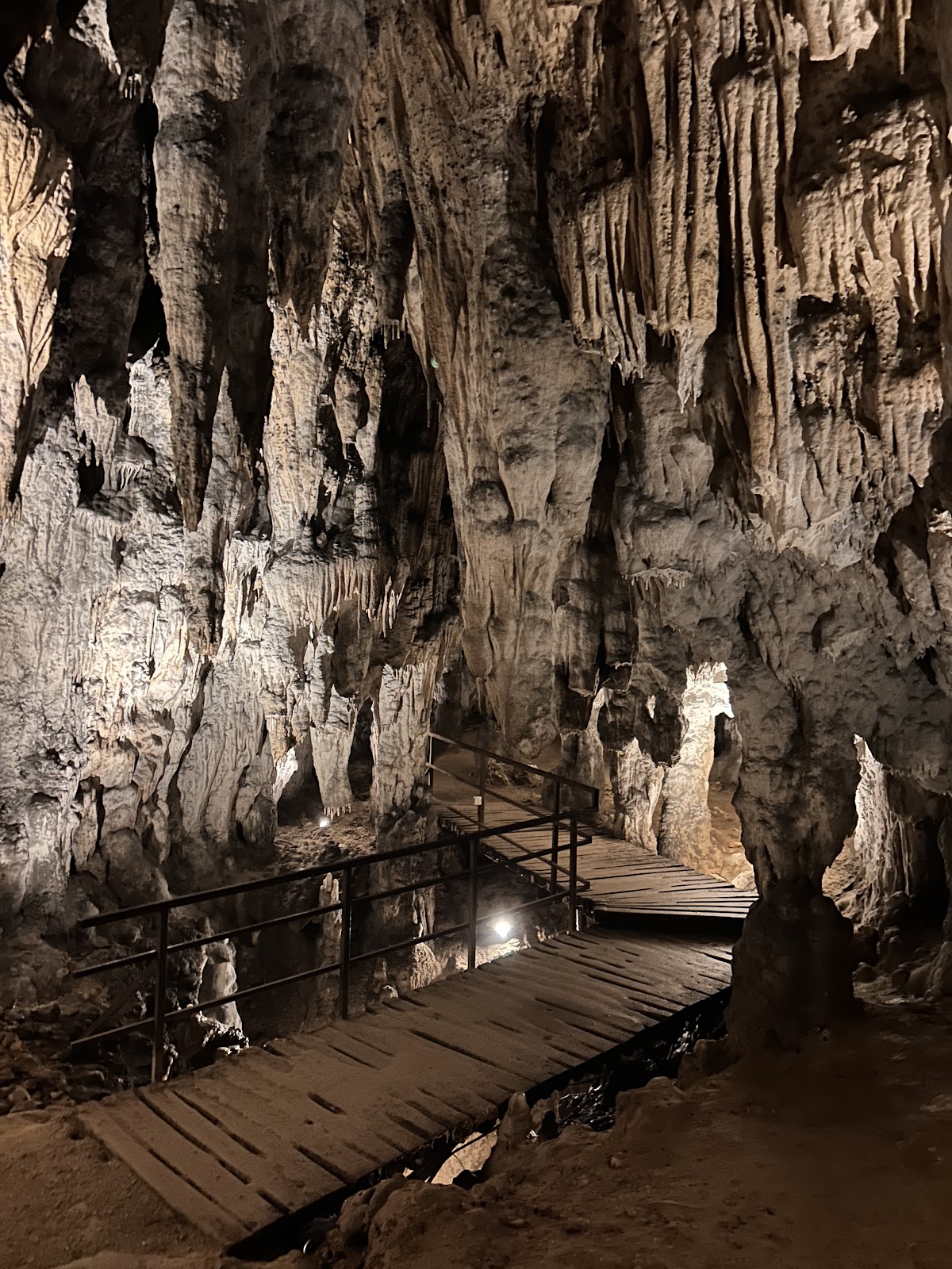 Scenic attraction near Plitvice Lakes with natural beauty